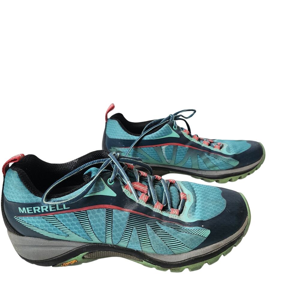 Merrell Siren Edge 3 Womens Size 8 Shoes Hiking Athletic Sneakers Blue J35514